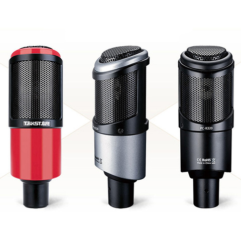 Takstar PC-K320/PCK320 capacitor Side-address Microphone computer mics use for Broadcasting PC recording instrument recording ► Photo 1/1