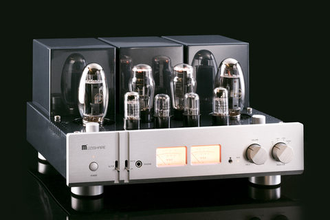 MUZISHARE X10 KT150 Tube Amplifier HIFI EXQUIS Dual Tube Rectifier Integrated Lamp Amp with Phono Stage Pure power Amplifier ► Photo 1/1