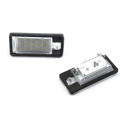 2Pcs 18 LED 3528 SMD License Plate Lights Lamps Bulbs for A3 8P A6 4F ► Photo 1/6