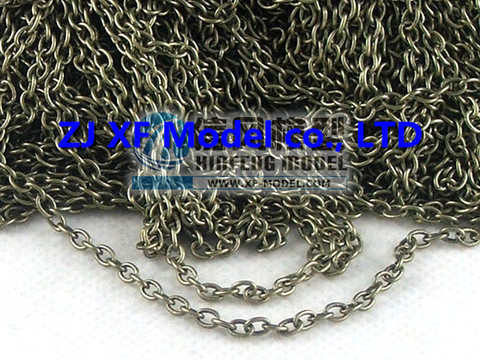 NIDALE MODEL ancient sail boat wooden model parts antique brass pure copper anchor chain ► Photo 1/1