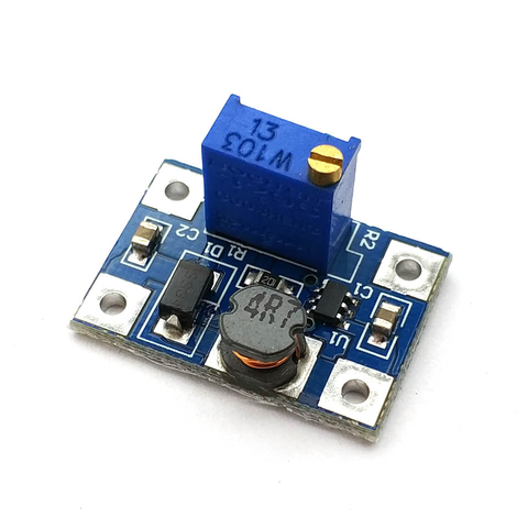 2-24V to 2-28V 2A DC-DC SX1308 Step-UP Adjustable Power Module Step Up Boost Converter ► Photo 1/5