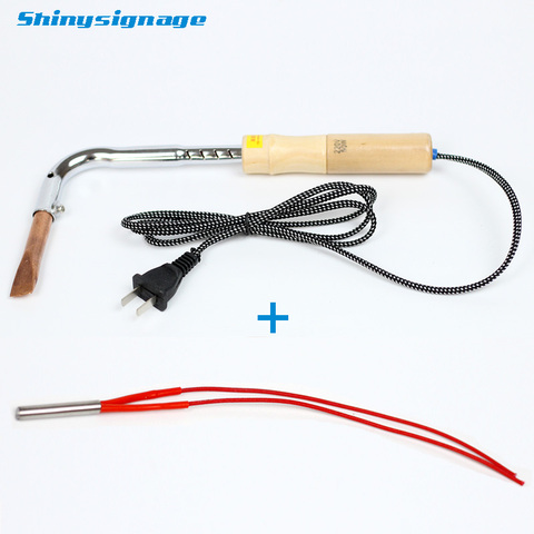 Electric Soldering Iron New Copper Head for Welding Metal Channel Letters Plus 1 pc Heater Core ► Photo 1/6