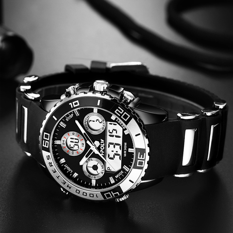 2022 Men Military Watch Electronic Military Luxury Watch Men LED Male Clock Casual Brand Wrist Digital-Watch Relogio Sport ► Photo 1/5