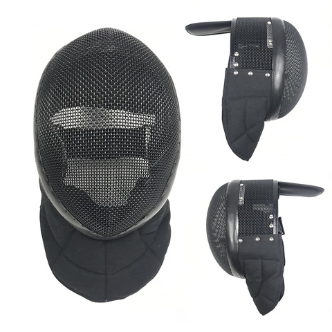 Coach mask, FIE 1600N Coach mask, HEMA mask with detachable and washable lining, new safe strap ststem. ► Photo 1/6