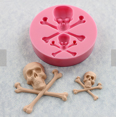 silicone molds cake decoration tools cake baking tools skull moulds Christian rose chocolate fandont mold Silica gel mould ► Photo 1/1