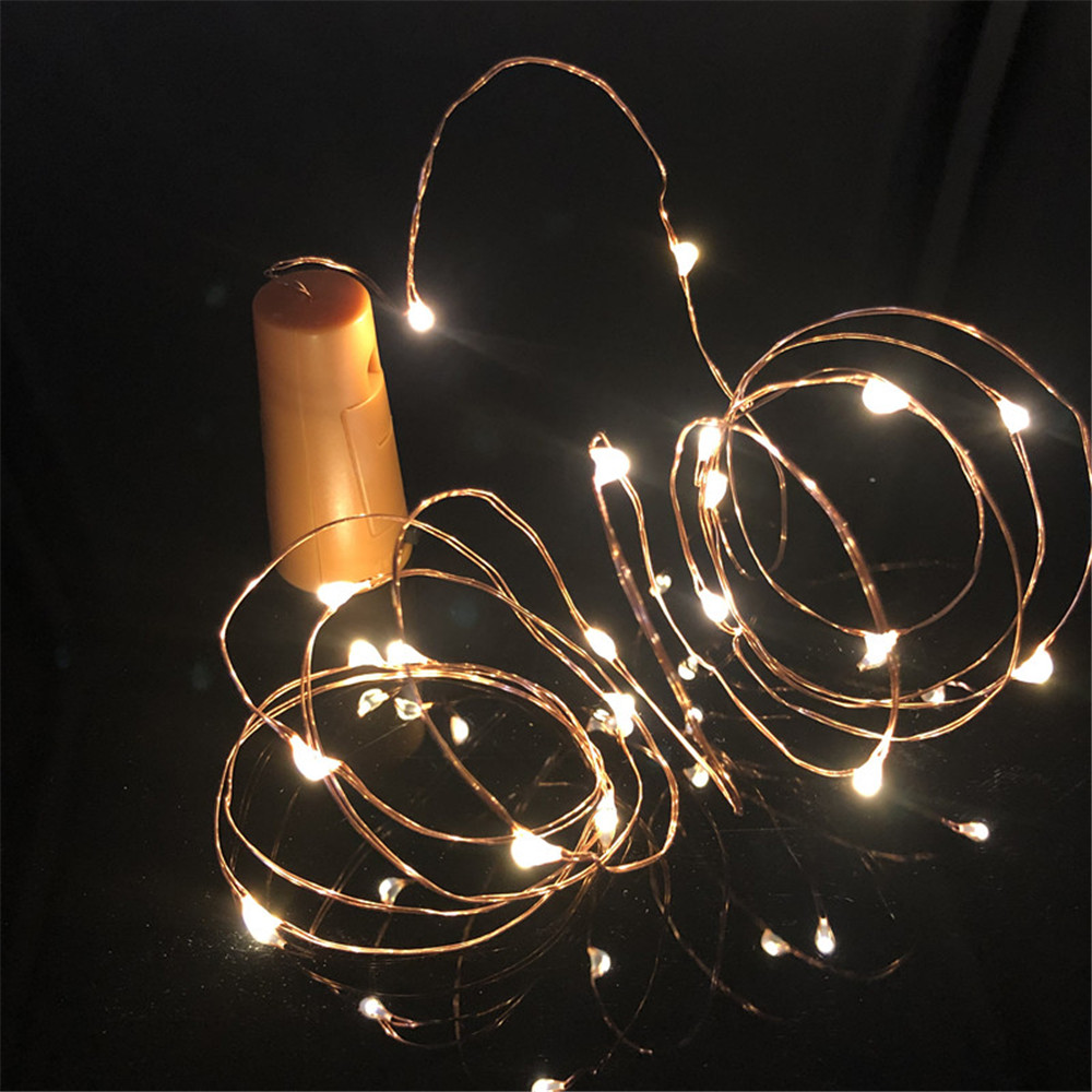 10-100 LED String Waterproof Fairy Light Battery Operated Lamps Xmas Party Decor 