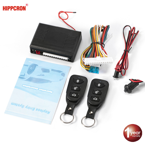 Car Remote Central Door Lock Keyless System Central Locking with Car Alarm Systems Auto Remote Central Kit Remote Control ► Photo 1/6