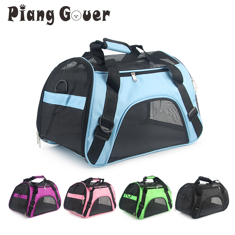 Soft Dog Carrier Bag Side Backpack Cat Pet Carriers Dog Travel Bags Airline  Approved Transport For Small Dogs Cats Outgoing - AliExpress