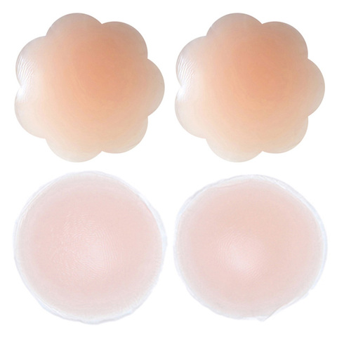 Women Nipple Cover Reusable Nipple Covers Charm Boob Tape Silicone Breast Sticker Cool Cubre Pezon Woman Accesoires ► Photo 1/6