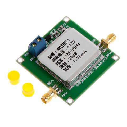 1-3000MHz 2.4GHz 20dB LNA RF Broadband Low Noise Amplifier Module UHF HF VHF ► Photo 1/1