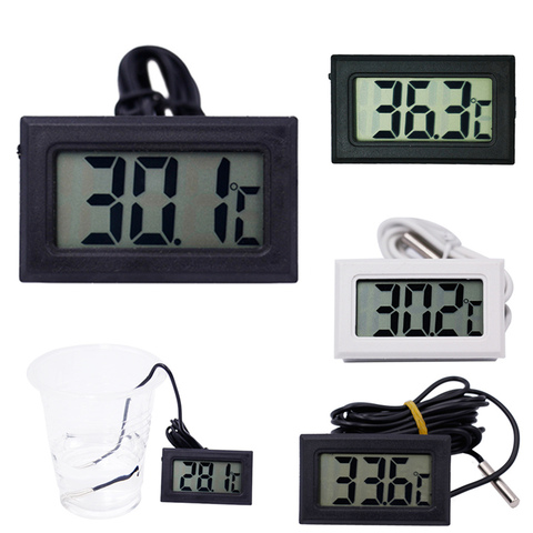 LCD Digital  Mini Thermometer for Freezer Temperature -50~110 degree Refrigerator Fridge Thermometer 20%off ► Photo 1/6