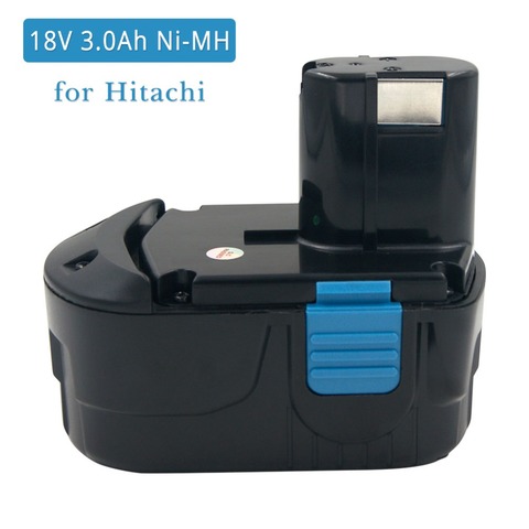 3.0Ah NI-MH Rechargeable Battery for Hitachi 18V Battery EB1814SL EB1820 EB1820L EB1826HL EB1830H  EB18B  CJ18DL Power Tools ► Photo 1/6