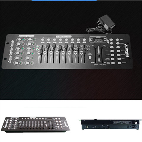 Hot sale 192 DMX Controller Stage Lighting DJ equipment DMX Console for LED Par Moving Head Laser Spotlights light Controller ► Photo 1/6