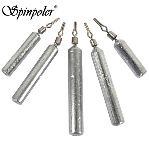 Spinpoler 3.5g 5g 7g 10g 14g Lead Weights Fishing Accessories Fishing Tools Drop Shot Rig Lead Sinkers Bass Fishing Tackle ► Photo 1/1