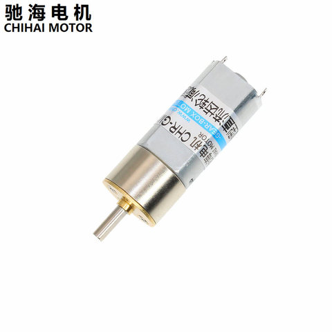 ChiHai Motor CHR-GM16-050SH Permanent Magnet Miniature DC Metal Tooth Speed Reduction Motor DV 6v 12V ► Photo 1/5