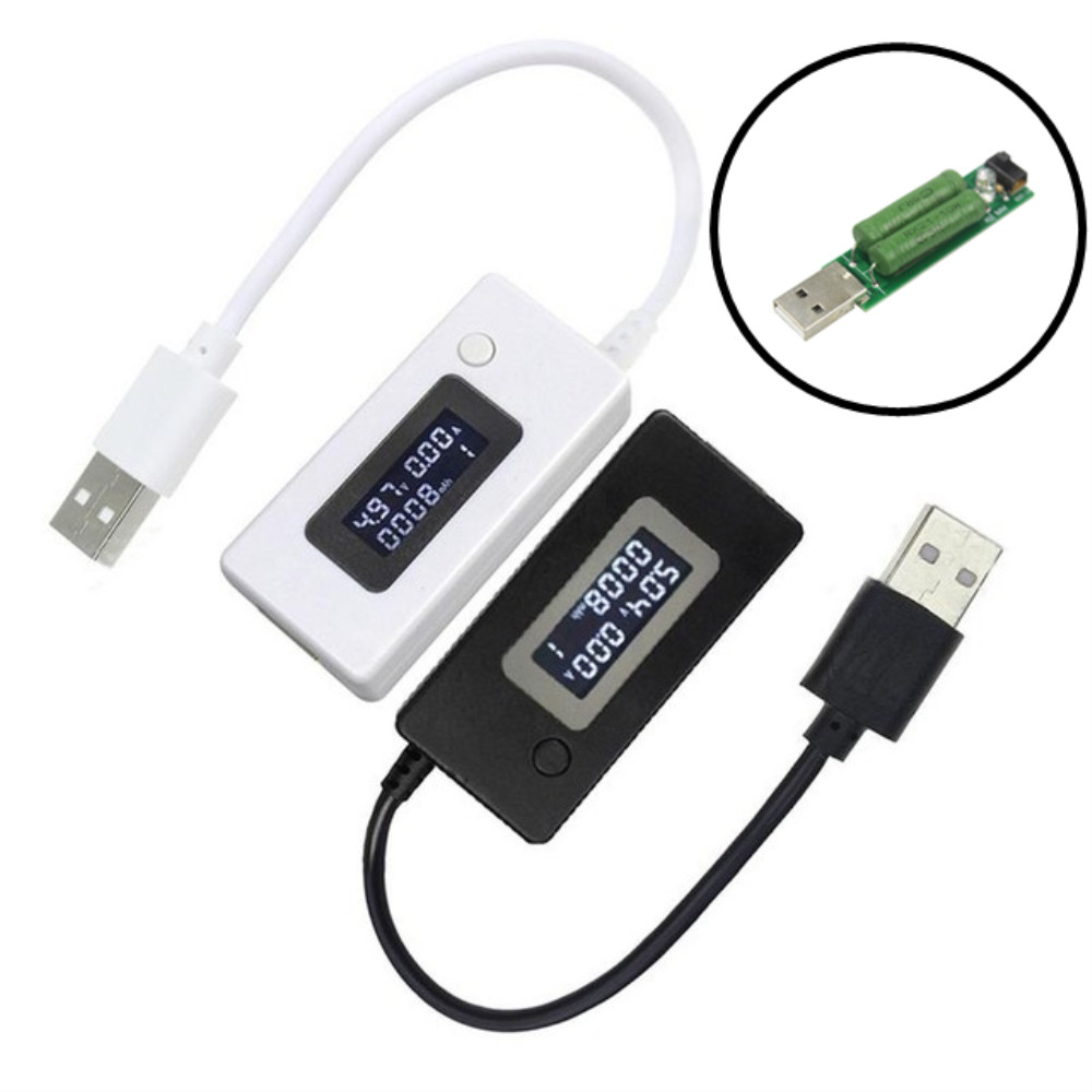 Mini LCD USB Voltage Current Detector Mobile Power Charger Digital Tester Meter 