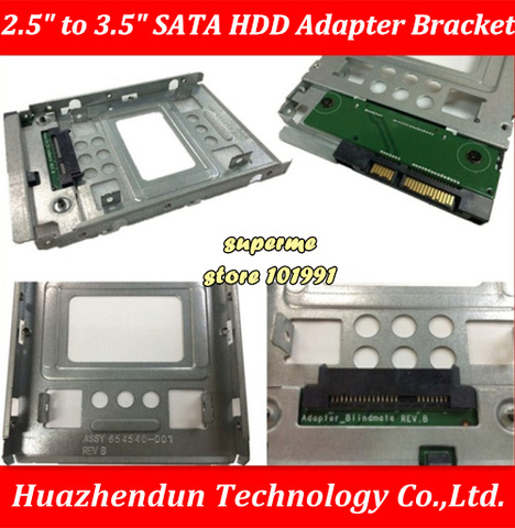 NEW SAS Serial SCSI SATA HDD Server Tray Caddy 654540-001 SAS Adapter Tray for HP 2.5 to 3.5 Hard Drive Server Bracket Caddy ► Photo 1/1