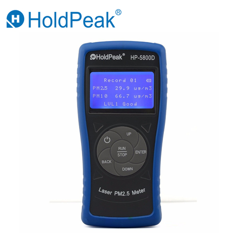 HoldPeak HP-5800D PM2.5 Detector PM10 Air Quality Monitor In Gas Analyzers High precision laser tester For Environmental ► Photo 1/6