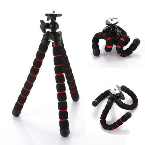 Universal Mini Octopus Flexible Portable Camera DV Tripod Stand for Canon Nikon Phone Holder ► Photo 1/6