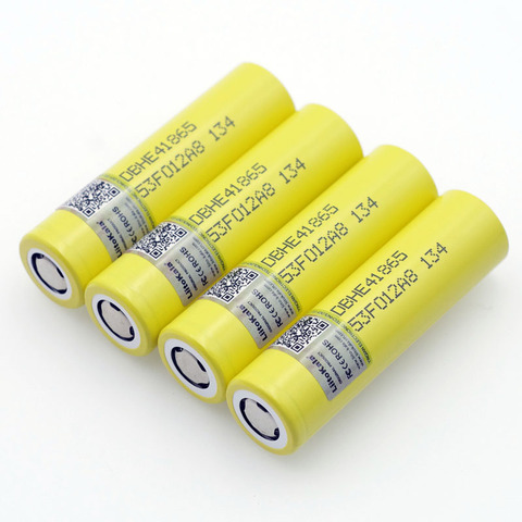 4pcs/LOT Liitokala New Original HE4 2500mAh Li-lon Battery 18650 3.7V Power Rechargeable batteries  ► Photo 1/1