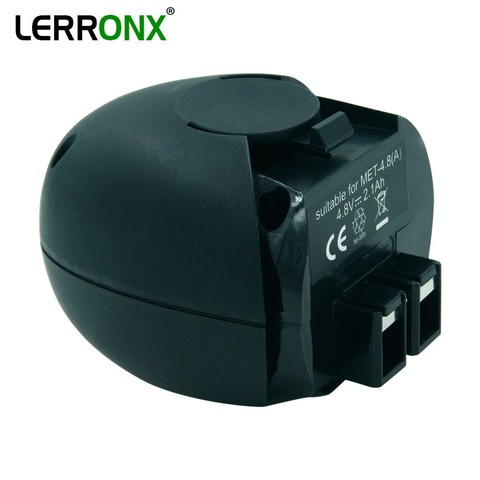 LERRONX High Quality 4.8V 2100mAh Ni-MH Replacement rechargeable battery for Metabo 6.31858/6.27270/6.27271 Power tools battery ► Photo 1/1