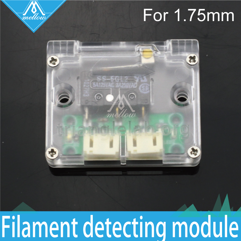 1.75mm Filament Material Run Out Detection Module Sensor For 3D Printer SP 