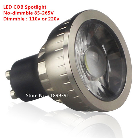 Super Bright Dimmable GU10 COB 9W 6W 15W LED Bulb Lamp 110V 220V spotlight Warm White/Cold White/Pure White led LIGHTING ► Photo 1/5