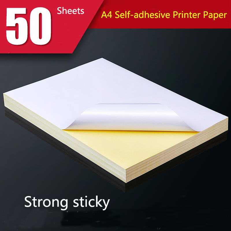 Adhesive Transparent Sticker Paper Printing  A4 Transparent Sticker Paper  Inkjet - Transfer Paper - Aliexpress