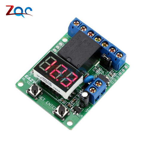 DC 12V LED Digital Relay Switch Control Board Module Relay Module Voltage Protection Detection Charging Discharge Monitor Test ► Photo 1/6