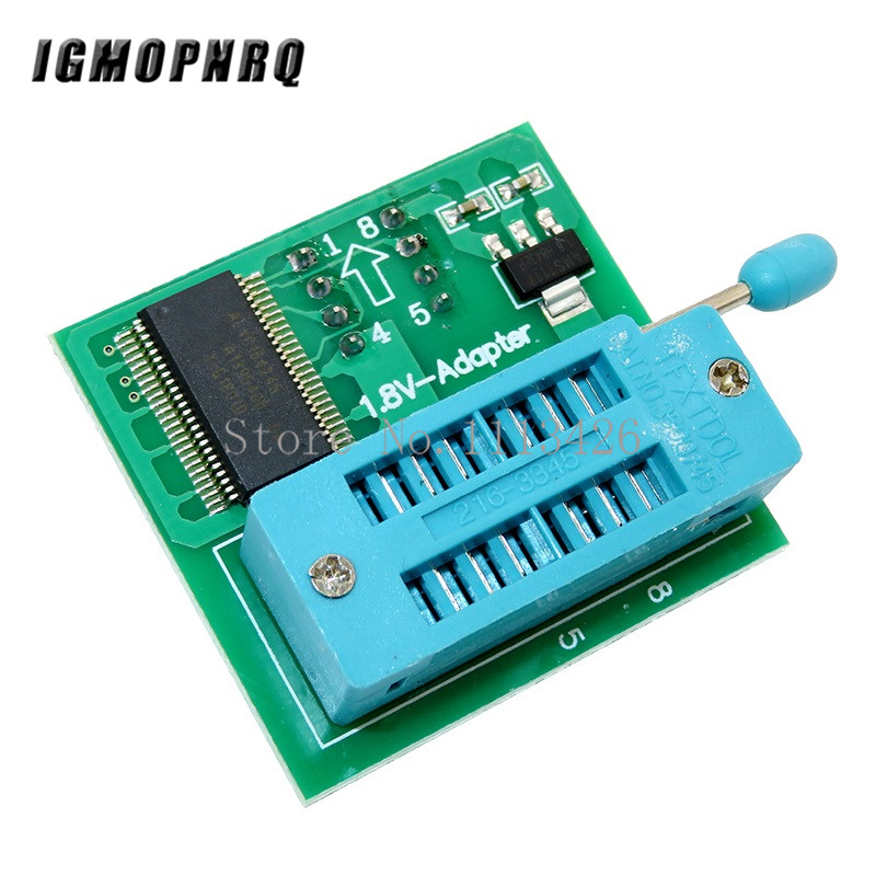 1.8V Adapter for Motherboard 1.8V SPI Flash SOP8 DIP8 use on Programmers TL866CS TL866A CH341
