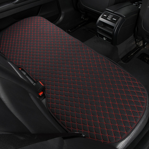 Flax Car Seat Cover Comfortable Rear Bench Back Passenger Seat Cushion Non-slip Breathable Seat Protector Mat Pad Four Season ► Photo 1/6