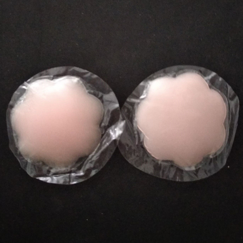 Adhesive Reusable Nipple Pads - Silicone Nipple Cover Bra Pad