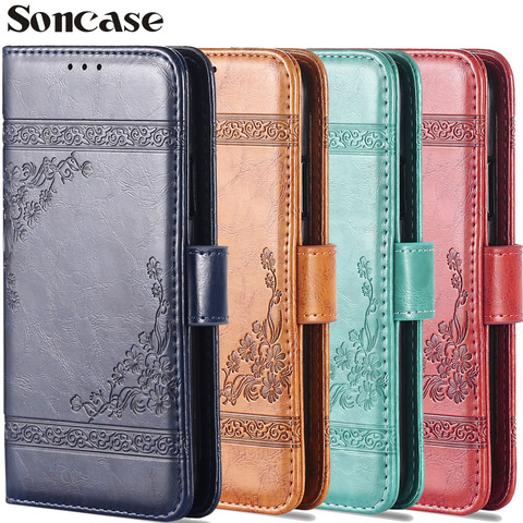 For Huawei P Smart 2022 Case POT-LX3 LX1 Case on P Smart FIG-LX1 LX2 LX3 LA1 Cover Soft Silicone flip Wallet leather Case Funda ► Photo 1/6