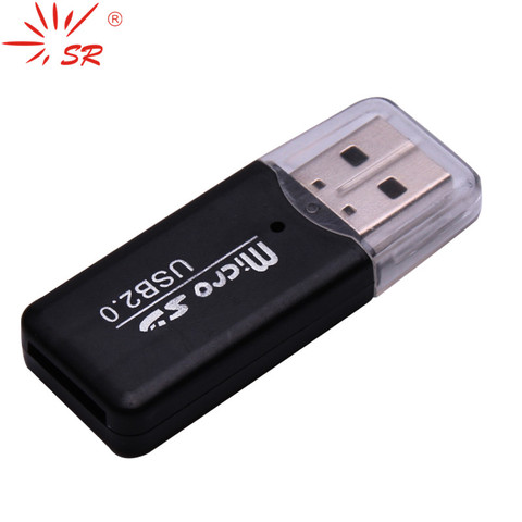 SR Mini USB Micro SD/TF Card Reader with 5 Colors High Transmission Speed for Desktop Laptop ► Photo 1/6