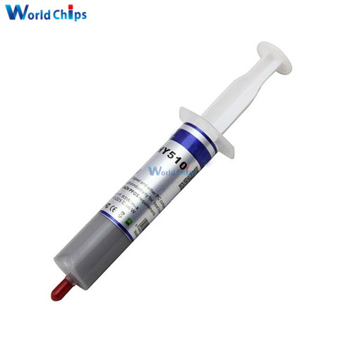 HY510 30g Grey Thermal Conductive Grease Paste For GPU CPU Graphics LED IC Chipset Cooling Processor Silicone Grease Heatsink ► Photo 1/1