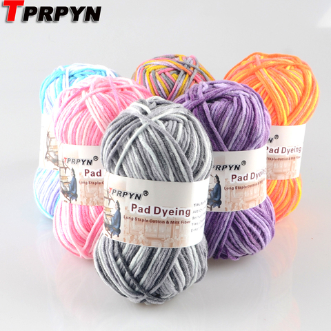 TPRPYN 1Pc=50g 90M Milk Cotton Yarn Baby Wool Yarn For Knitting Children  Hand Knitted Yarn Knit Blanket Crochet Yarn Threads - Price history &  Review, AliExpress Seller - TPRPYNyarn Store