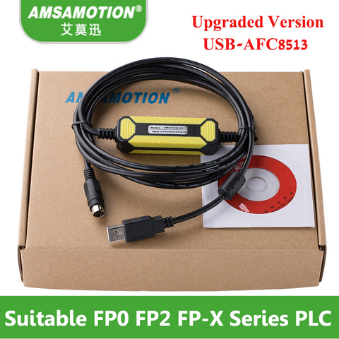 Updated Version USB-AFC8513 Cable Compatible Panasonic FP0 FP2 FP-X Series PLC Programming USB-AFC8503 ► Photo 1/6