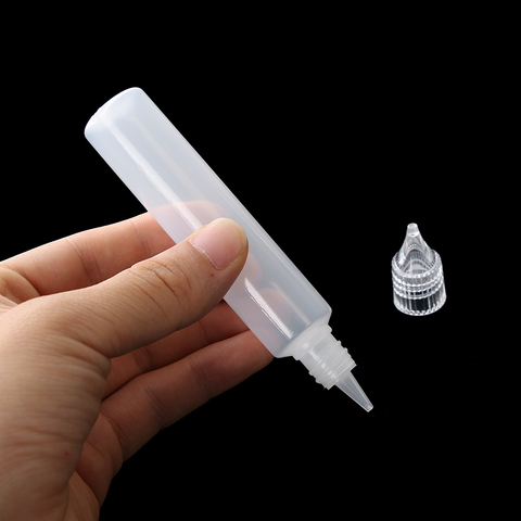 1Pcs 15ML 30ML Glue Applicator Plastic Reuse Needle Squeeze Bottle for Paper Quilling DIY Scrapbooking Paper Craft Tool Dropship ► Photo 1/6