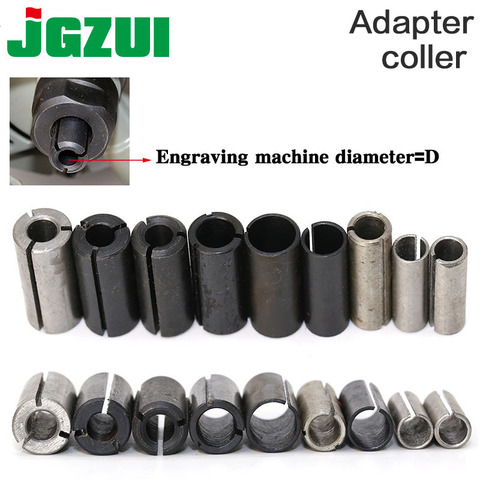 1pcs High Precision Adapter collet shank CNC router tool Adapters holder 12.7mm change to 6.35mm/ 8-6.35/ 8-6/ 12-8mm 6mm size ► Photo 1/6
