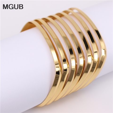 High quality 70MM diameter Bracelets & Bangles  stainless steel 7pcs combination Bangle For women jewelry wholesale price LH630 ► Photo 1/5