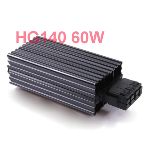 DIN Rail 35mm Type Semiconductor Heater HG140 60W PTC Heating Element Industrial Heater Moisture Trap Work with Temp Controller ► Photo 1/2