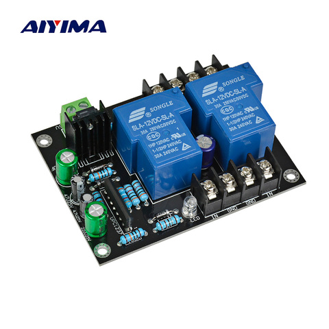AIYIMA UPC1237 2.0 High Power Speaker Protection Board Kit Parts Reliable Performance 2 channels For DIY HIFI Amplifier ► Photo 1/6