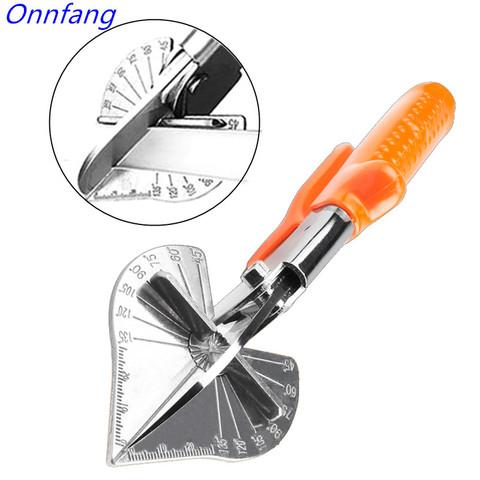 Onnfang 45-180 Degree Multi Angle Mitre Siding Wire PVC/PE Plastic Pipe Hose Duct Cutter Scissor Cut Housework Plumbing Tool ► Photo 1/6