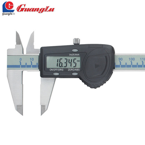 GUANGLU High Precision 0.005mm Digital Caliper 0-150mm Stainless Steel Vernier Caliper Micrometer Digital Measuring Tools ► Photo 1/1