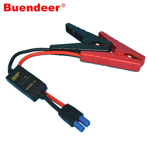 Buendeer 12V 200A intelligent Booster Cable Smart EC5 Connector Car Truck Emergency Jump Starter Alligator Clamps Clip ► Photo 1/1