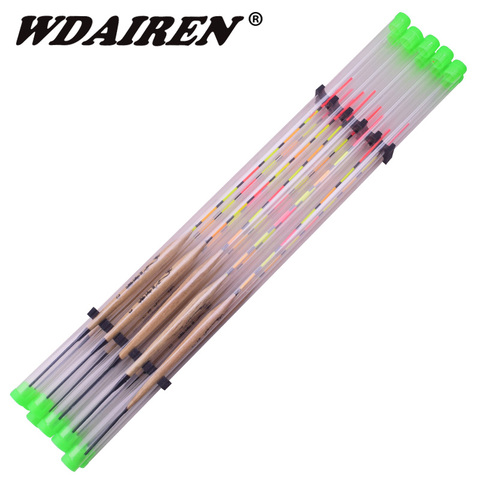 10Pcs/lot Fishing Floats Balsa Flotteur Peche Shallow Water & Ice Floating  Bobbers Wooden Float For Fishing Accessories Tackle - Price history &  Review, AliExpress Seller - WDAIREN Official Store