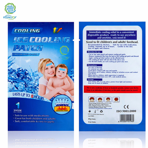 disposable headache heat relieve plaster baby