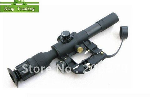4x24 PSO Type Riflescope SVD Sniper Rifle Series AK Rifle Scope for Hunting Sight ► Photo 1/4