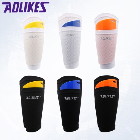 Adult Knee Support Braces Socks With Pocket For Football Shin Pads Leg Sleeves Pad Holder Socks Sleeves Support football shields ► Photo 1/6