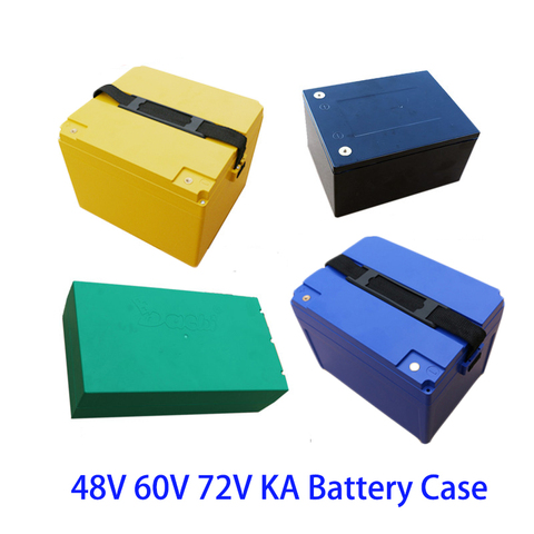 48V 60V 72V KA 20Ah 12Ah Lithium Battery Box 18650 li-ion Pack Cell Housing Case Shell Holder DIY EV eBike E-bike ABS Waterproof ► Photo 1/2